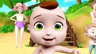 Let's Go To The Beach & Swim Like The Baby Sharks Do! Beach song + More Kids Cartoon!