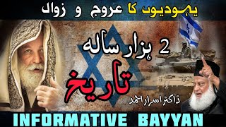 jewish (yahudi religion) rise and fall 2 thousand years history
