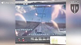 Ukraine Russia War | Ukrainian FPV Drone Strikes Russian Soldier | RCF