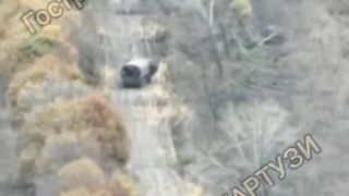 Ukraine Russia War | Ukrainian FPV Drone Strikes Russian Ural Truck | RCF