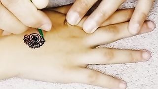 Simple mehndi design| Arabic mehndi design| Arabic back hand mehndi design