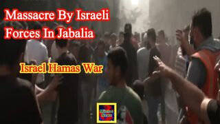 Israeli forces has carried a massive attack in Jabalia Gaza and casualties reported