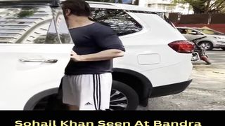Sohail Khan Seen At Bandra #sohailkhan #shorts #short #trending #viral #bollywood #shortvideo