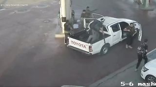 Israel War | Hamas Terrorist Attempts Gas Station Break-in | RCF