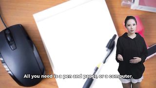 Becoming a writer is easy.