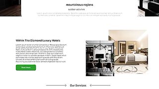 Restaurant website design by me