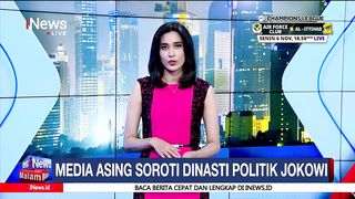 Media Asing Soroti Dinasti Politik Presiden Jokowi