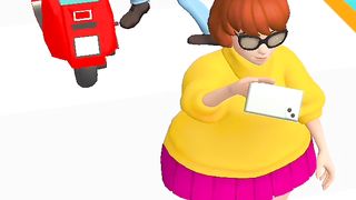 Girl Run 3d #youtubeshorts #motopatlu #shorts 3
