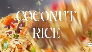Mouthwatering Coconut  Rice