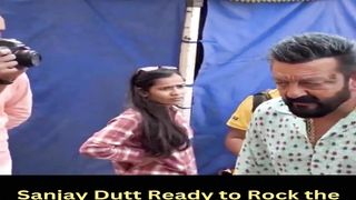 Sanjay Dutt Ready to Rock the Set! #sanjaydutt #shorts #short #trending #viral #bollywood #shortvideo