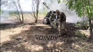 Ukraine Russia War | 691st Separate Howitzer Battalion Artillery Crew in Action | RCF