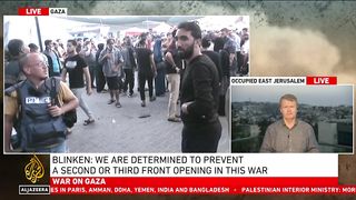 Israeli drone missile hits front gate of al-Shifa hospital