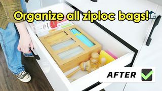 How do you organize ziploc bags? | greenlivinglife