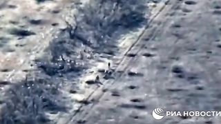 Ukraine Russia War | Russian FPV Drone Hits Ukrainian Forces Near Bakhmut | 2023 | RCF