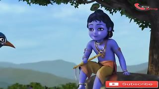 Little Krisna sang iblis kelalawar jahat