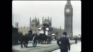 Westminster Bridge in 1896, an ancient bridge that witnessed the history of London