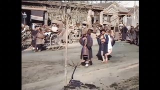 In 1920, funeral procession on the streets of Beiping