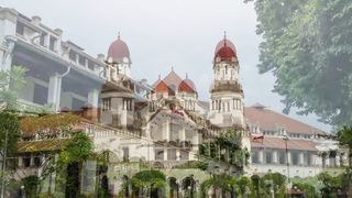 Lawang Sewu (the thousand door) at Semarang Indonesia