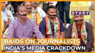 What is behind a police swoop on journalists in India - Inside Story | 2023 October