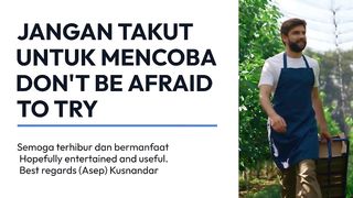 DON'T BE AFRAID TO TRY