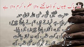 Allah pak aibon ko dank ne Wala haleem wa Kareem he | اللہ پاک عیبوں کو ڈھانکنے والا حلم وکرم والاہے