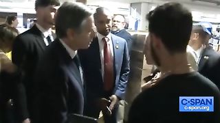 US | Sec of State Blinken Listens to Survivor of Dance Festival Massacre | Oct 12, 2023 | RCF