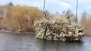 Ukraine Russia War | UA POV: Well-Camouflaged UAF Boat in the Dnieper River | RCF