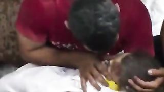 18 + Graphic Father Holding his Son Dead body