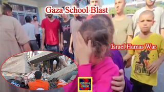 Israel-Gaza war Multiple people reported killed in blasts at Gaza school