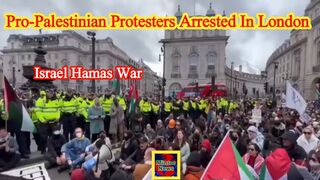 UK: Pro-Palestinian protesters arrested as sit-in brings train station to standstill