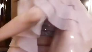 Ruffle saree