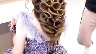 The beautiful girl with beautiful dress ????