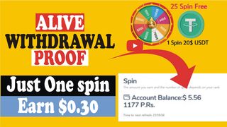 Usdt Spin Earn Money || usdtspin withdraw || UsdtSpin real or fake