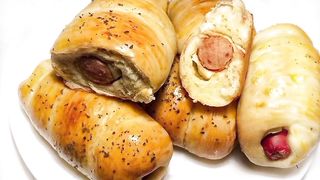 Roti Sosis Korea
