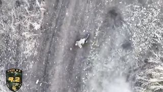 Ukraine Russia War | Ukrainian Drone Strikes Injure Russian Soldier | RCF
