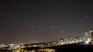 Israel War | Iron Dome Over Rishon LeZion Tonight | RCF