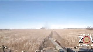 RU POV | Russian BMP-3 in Action Engaging UA Position | Go-Pro Footage | RCF