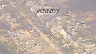 RU POV | Destruction of Ukrainian Armed Forces Police Department in Dimitrovo | RCF