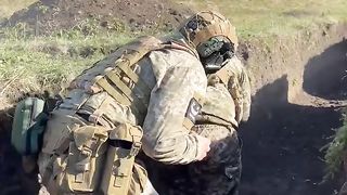 Ukraine Russia War | First Day Training of a Ukrainian Soldier with AK and Live Grenade | RCF