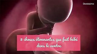 La journée du bébé dans le ventre