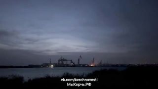 Fire in the Shipbuilding Plant "Zaliv," Crimea | RCF