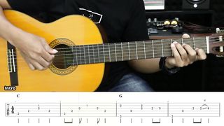 Patience - Guns N' Roses - Fingerstyle Guitar Tutorial + TAB & Lyrics.