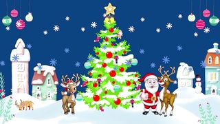 Christmas is here, la navidad esta aqui