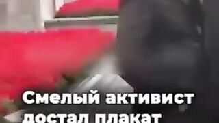 Невеличкий протест у Хабаровські проти мобілізації: чоловіка затримали