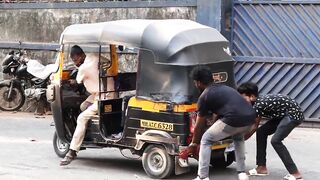 prank on auto rickshaw driver