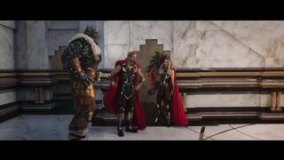 Thor Love and Thunder- ZEUS VS THOR - FULL FIGHT SCENE (HD) - Zeus Death - Valkyrie and Mighty Thor