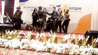 Funny dance security