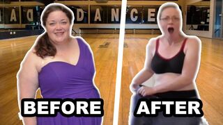 LOSING 65KG WEIGHT THROUGH DANCING WOW