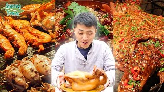 Funny Mukbang Videos Collection 2020 _ TikTok Spicy Food Challenge _ Songsong and Ermao.