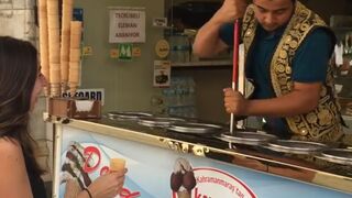 Turkish Ice Cream Tricks